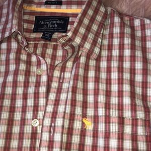 Abercrombie & Fitch Plaid Button Up